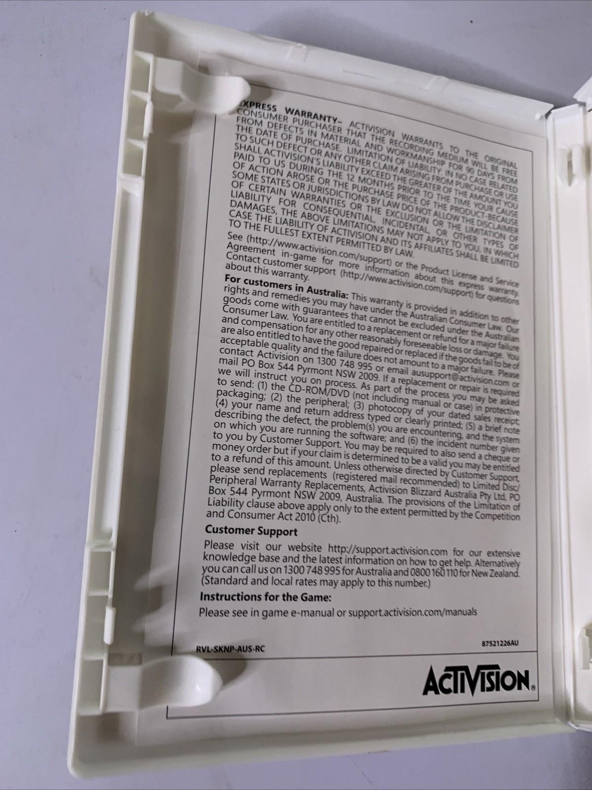 Skylanders Superchargers Racing Nintendo Wii PAL Game