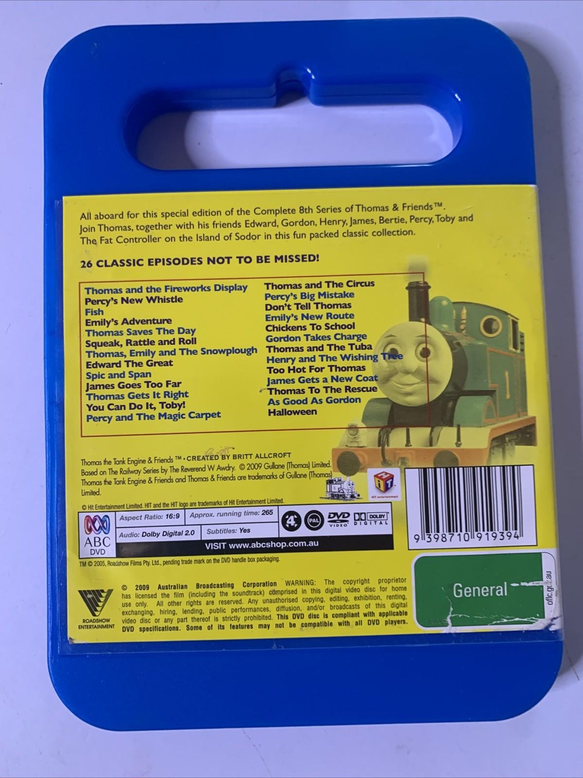 Thomas & Friends : The Complete Series 8 (DVD, 2006) ABC Region 4