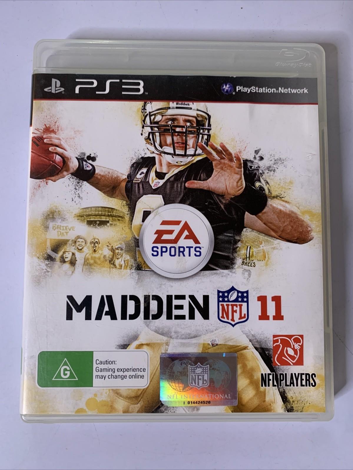 Madden NFL 11 PS3 PlayStation 3 American Football Game Complete