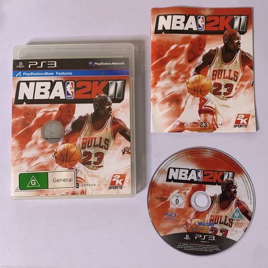 NBA 2K11 PS3 Sony Playstation 3 Basketball Game Complete