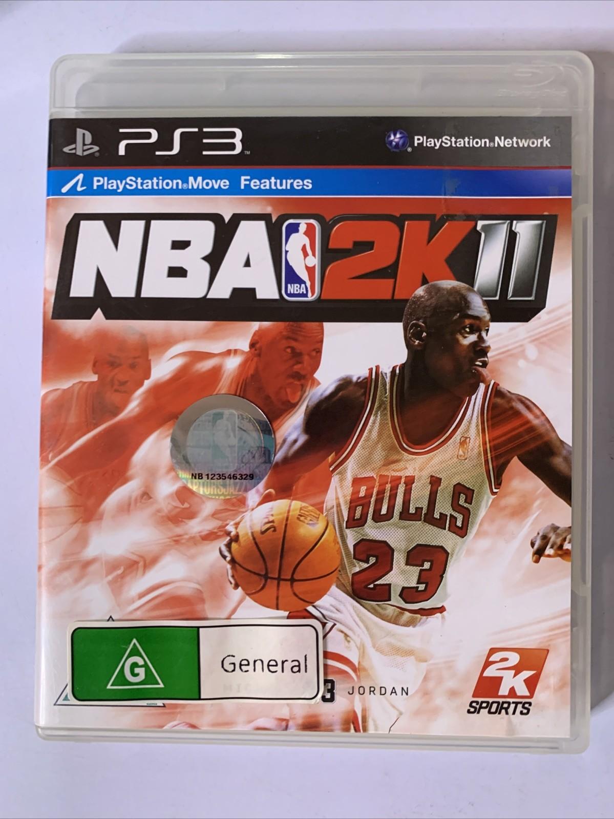 NBA 2K11 PS3 Sony Playstation 3 Basketball Game Complete