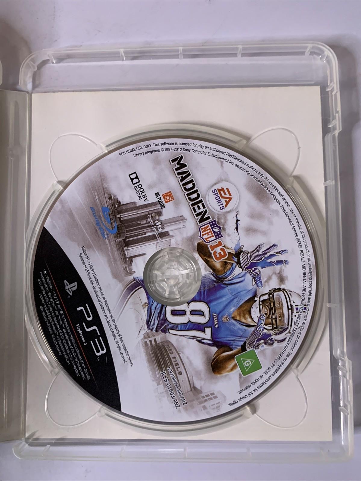 Madden NFL 13 PS3 PlayStation 3 EA Sports Game