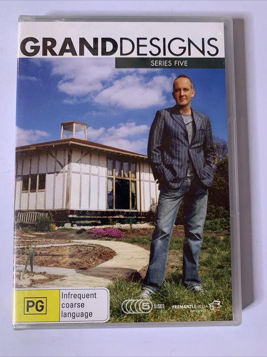 Grand Designs : Series 5 (DVD, 2005, 5-Discs) Region 4 NEW Sealed