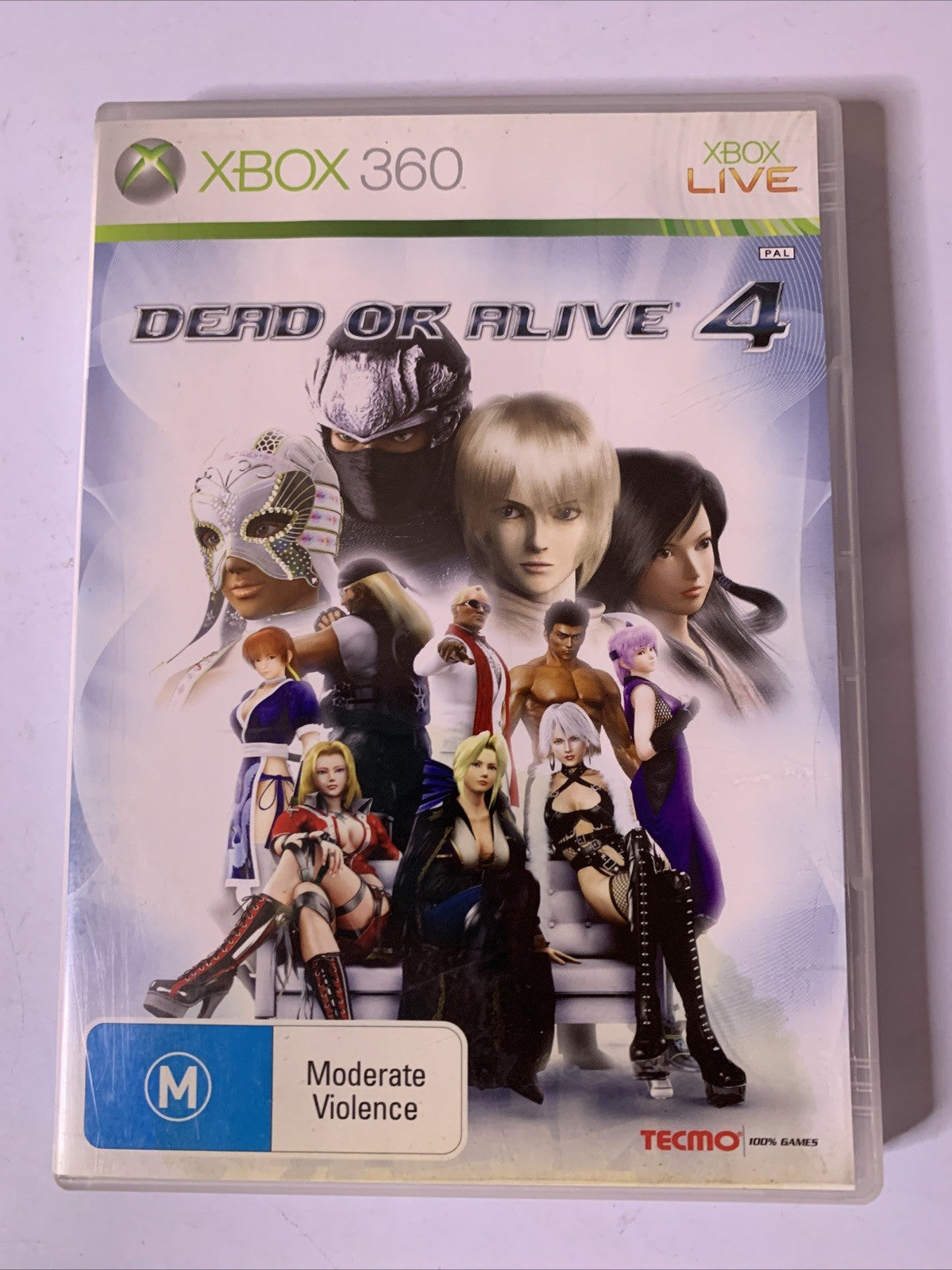 Dead Or Alive 4 Microsoft XBOX 360 PAL Game Complete