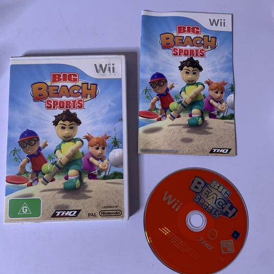 Big Beach Sports Nintendo Wii PAL Game Complete