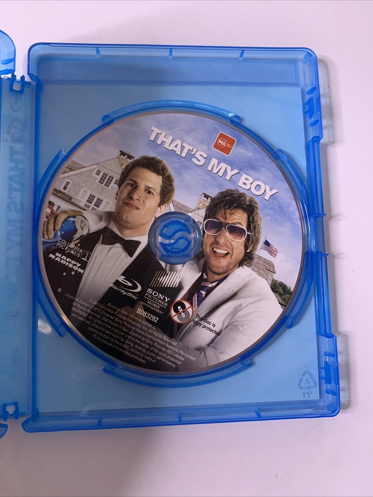That's My Boy (Blu-ray, 2012) Adam Sandler, Andy Samberg, James Caan All Regions