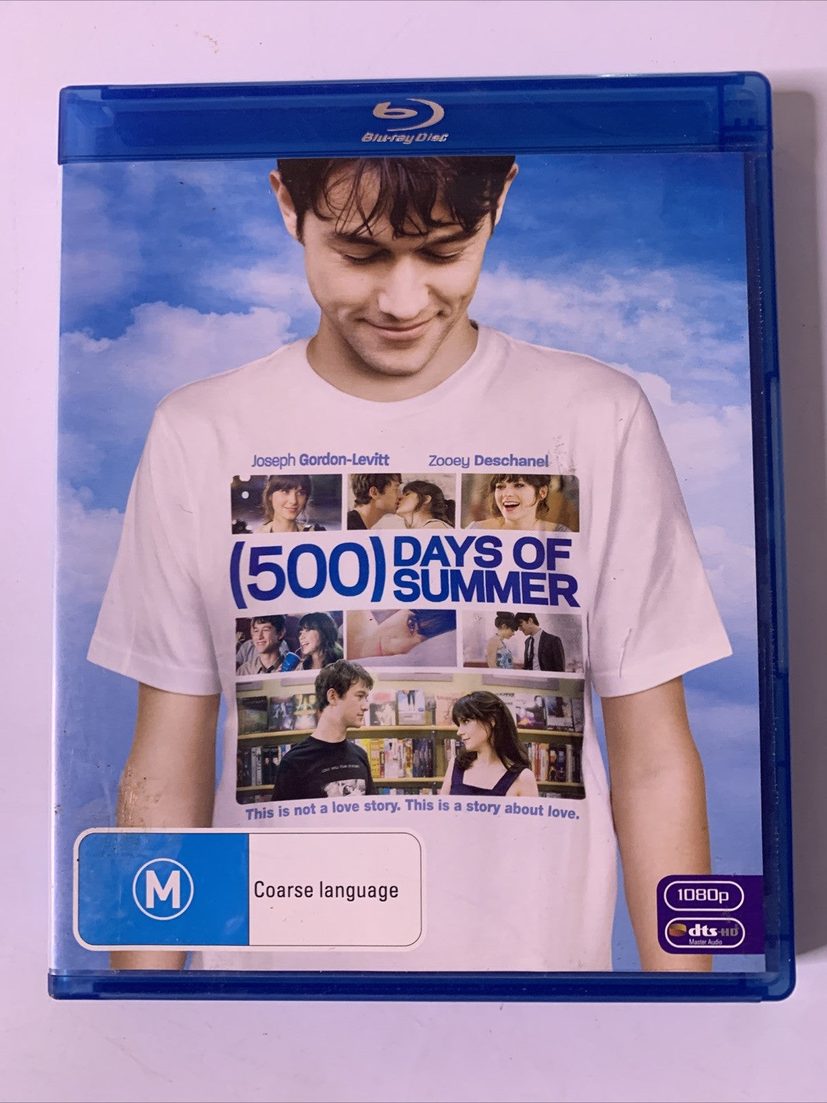 500 Days Of Summer (Blu-ray, 2009) Joseph Gordon-Levitt, Zooey Deschanel RegionB