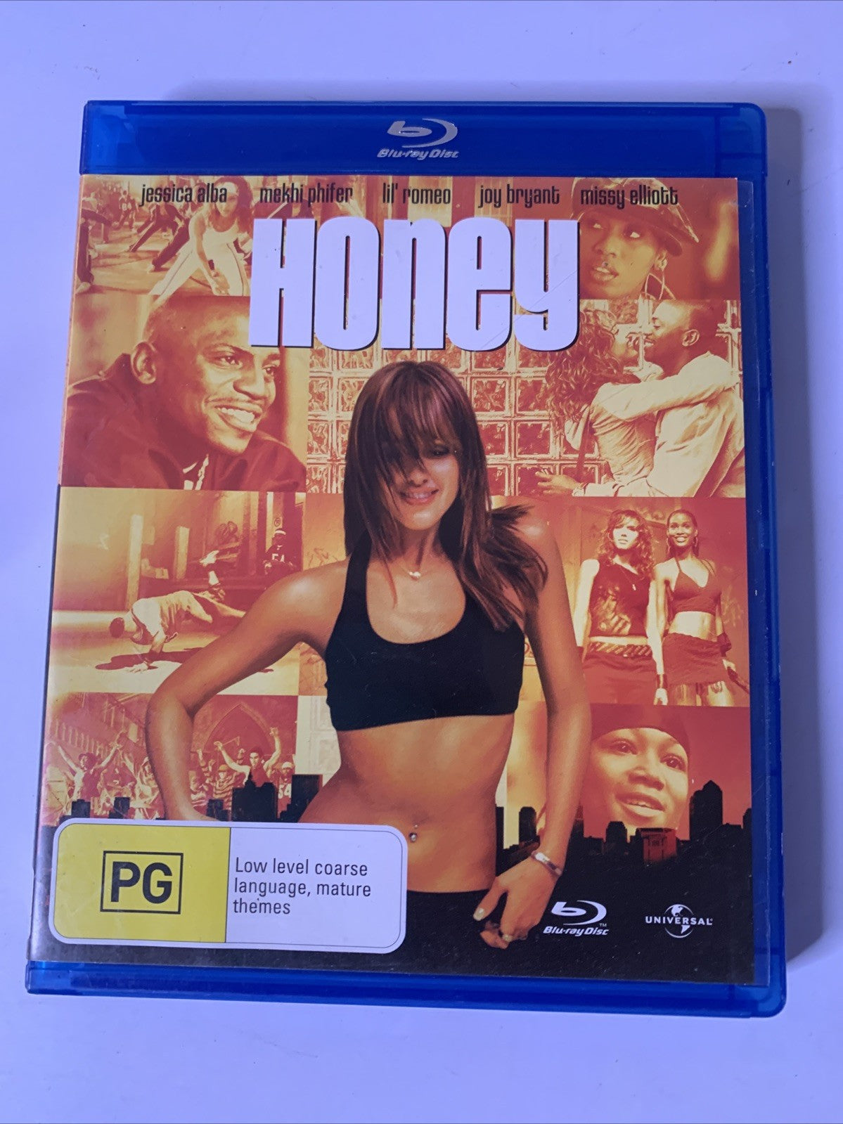 Honey (Blu-ray, 2003) Jessica Alba, Zachary Williams, Mehki Phifer All Regions