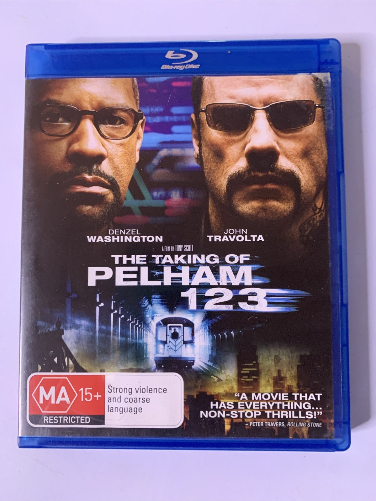 The Taking Of Pelham 123 (Blu-ray, 2009) Denzel Washington, John Travolta