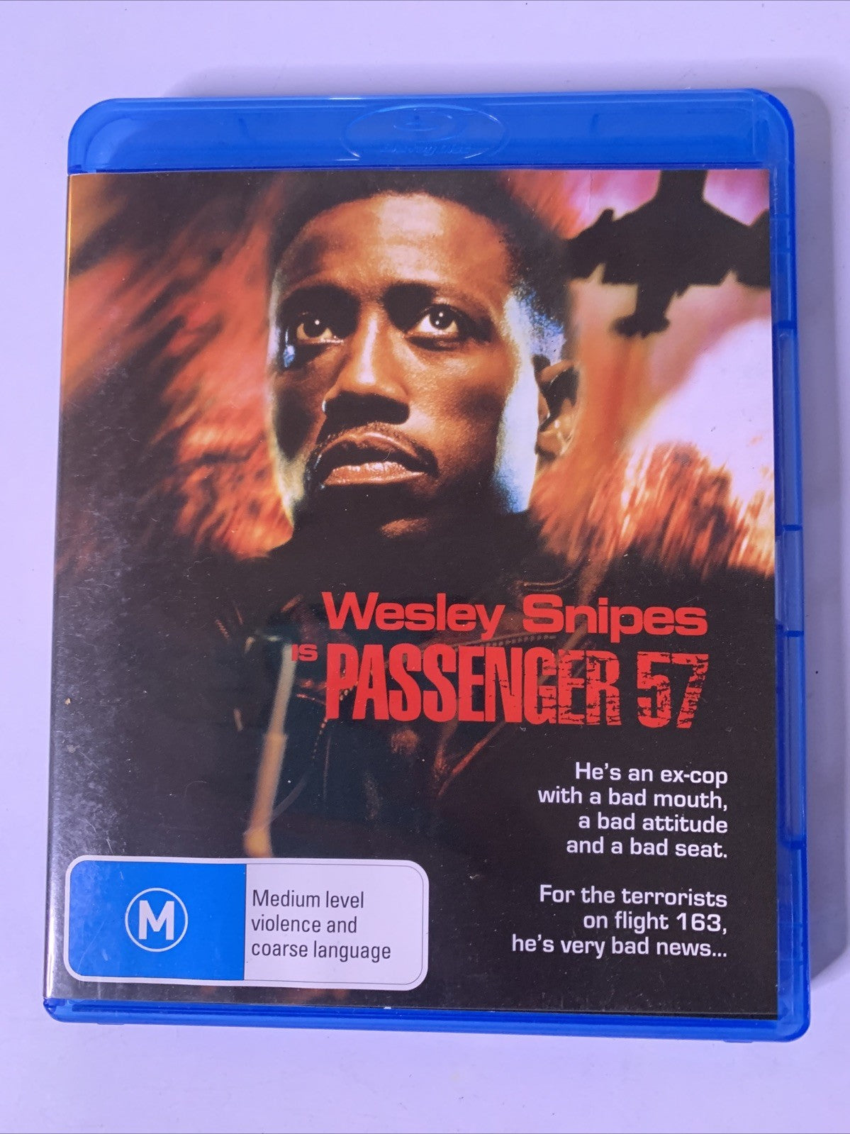 Passenger 57 (Blu-ray, 1992) Wesley Snipes Region B