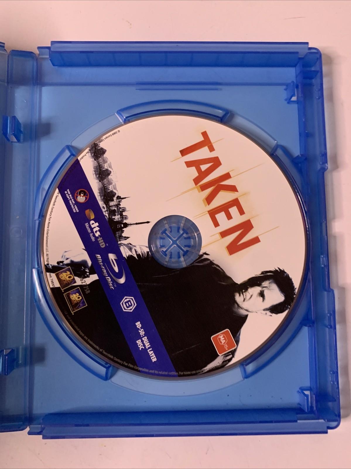 Taken (Blu-ray, 2008) Liam Neeson Region B