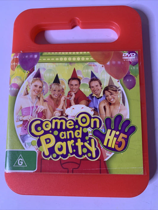 Hi-5 Come On And Party (DVD, 2004) Region 4