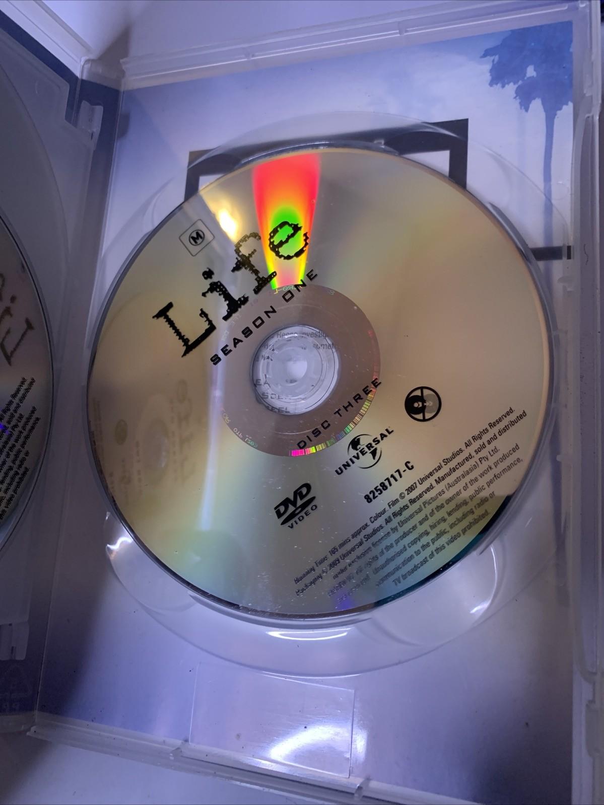 Life : Season 1 (DVD, 2007, 3-Discs) Region 4 &2