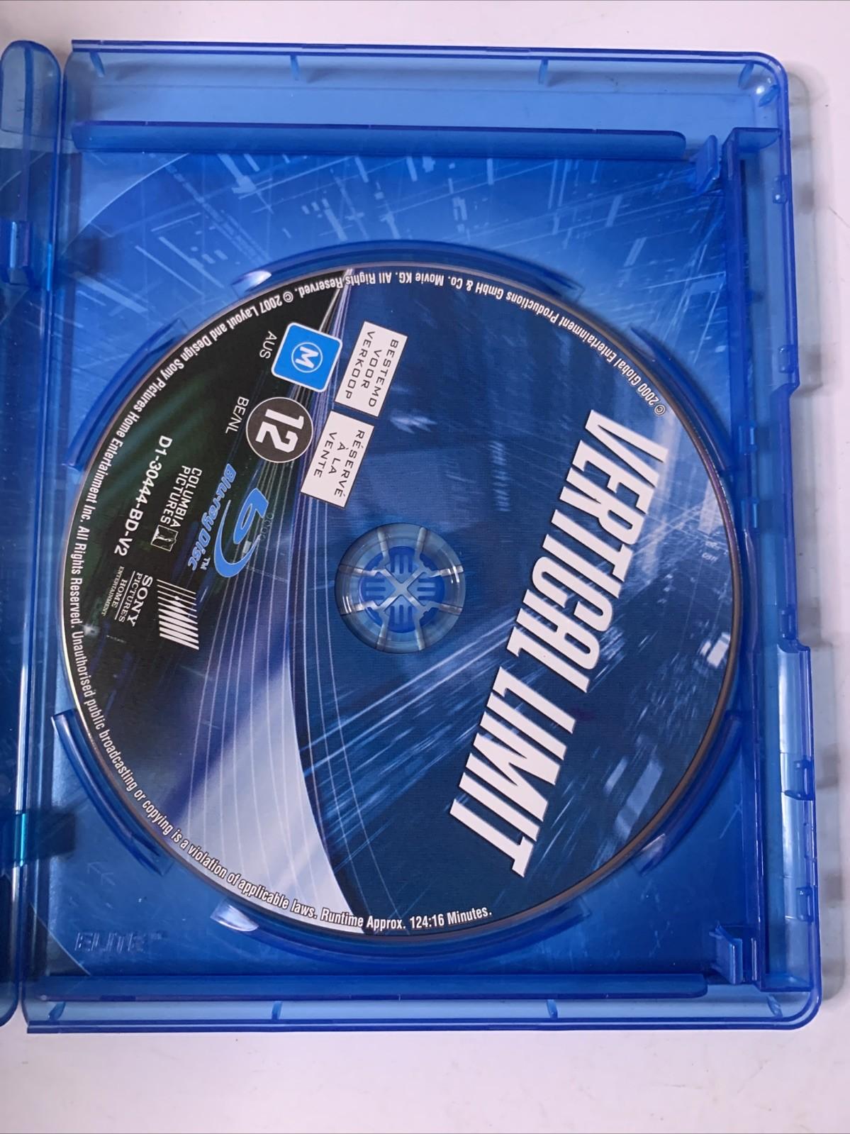 Vertical Limit (Blu-ray, 2000) Bill Paxton, Chris O'Donnell, Ben Mendelsohn