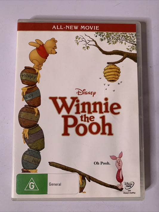 Winnie the Pooh Movie (DVD, 2011) Disney Region 4