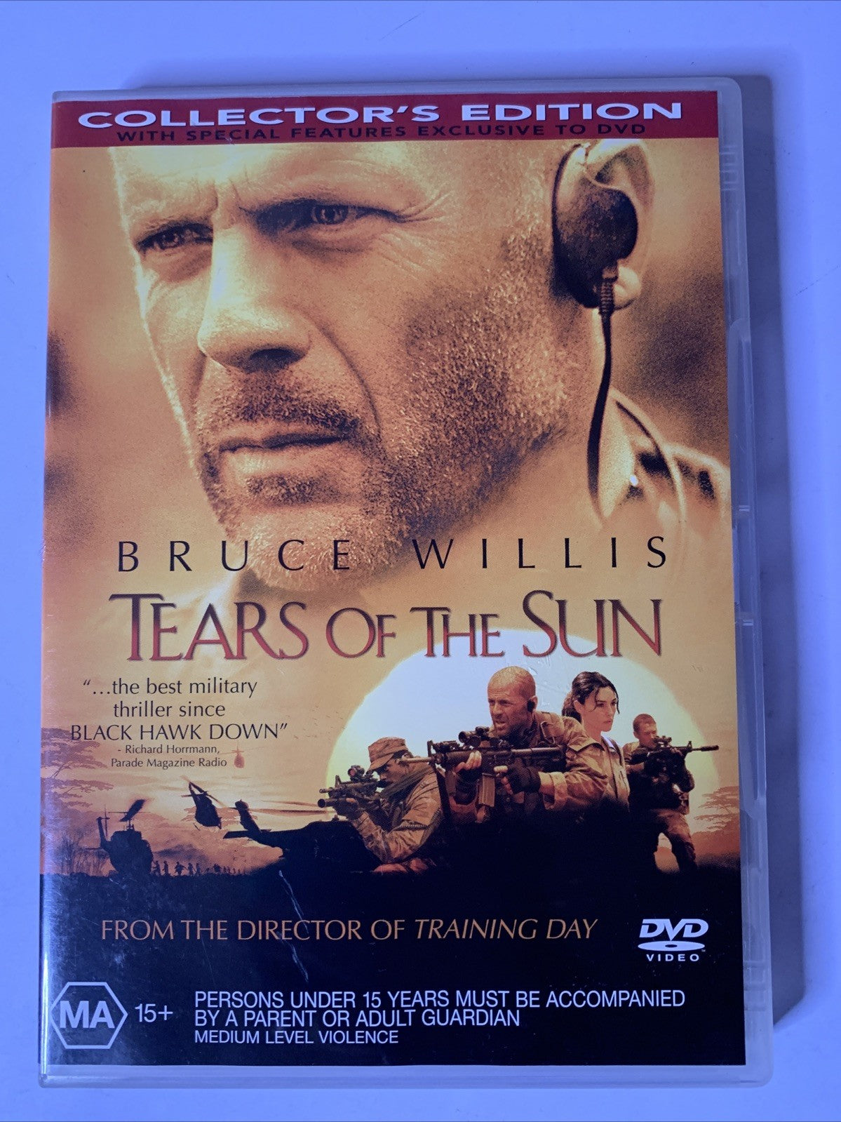 Tears of the Sun (DVD, 2003) Bruce Willis Region 4