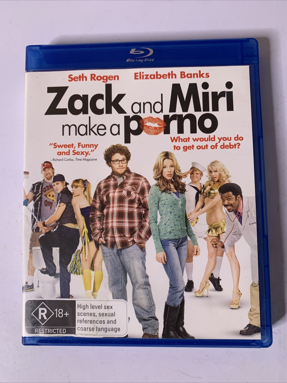 Zack And Miri Make A Porno (Blu-ray, 2008) Seth Rogen, Elizabeth Banks Region B