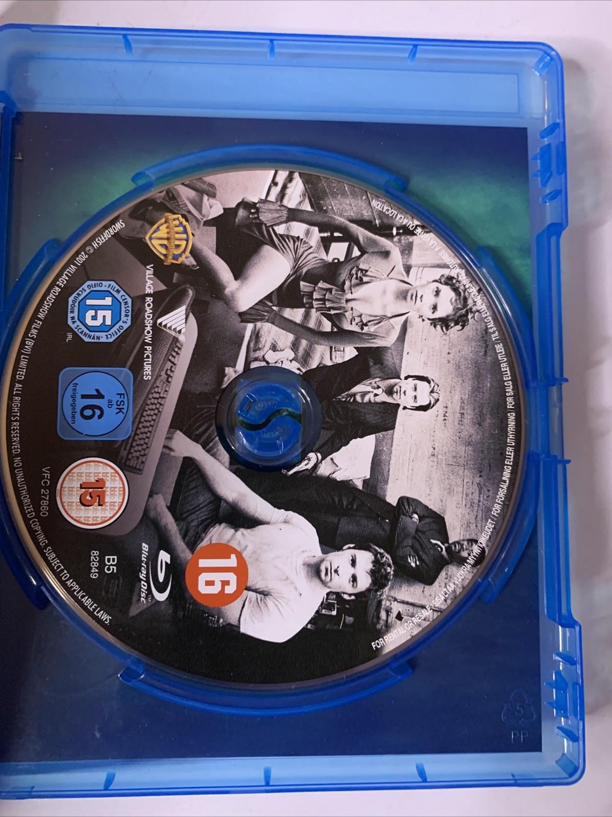 Swordfish (Blu-ray, 2001) Halle Berry, Hugh Jackman, John Travolta Region B