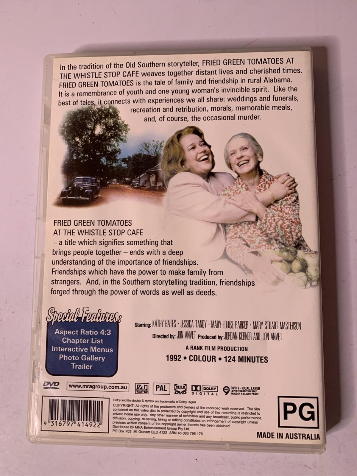 Fried Green Tomatoes At The Whistle Stop Cafe (DVD, 1992) Region 4