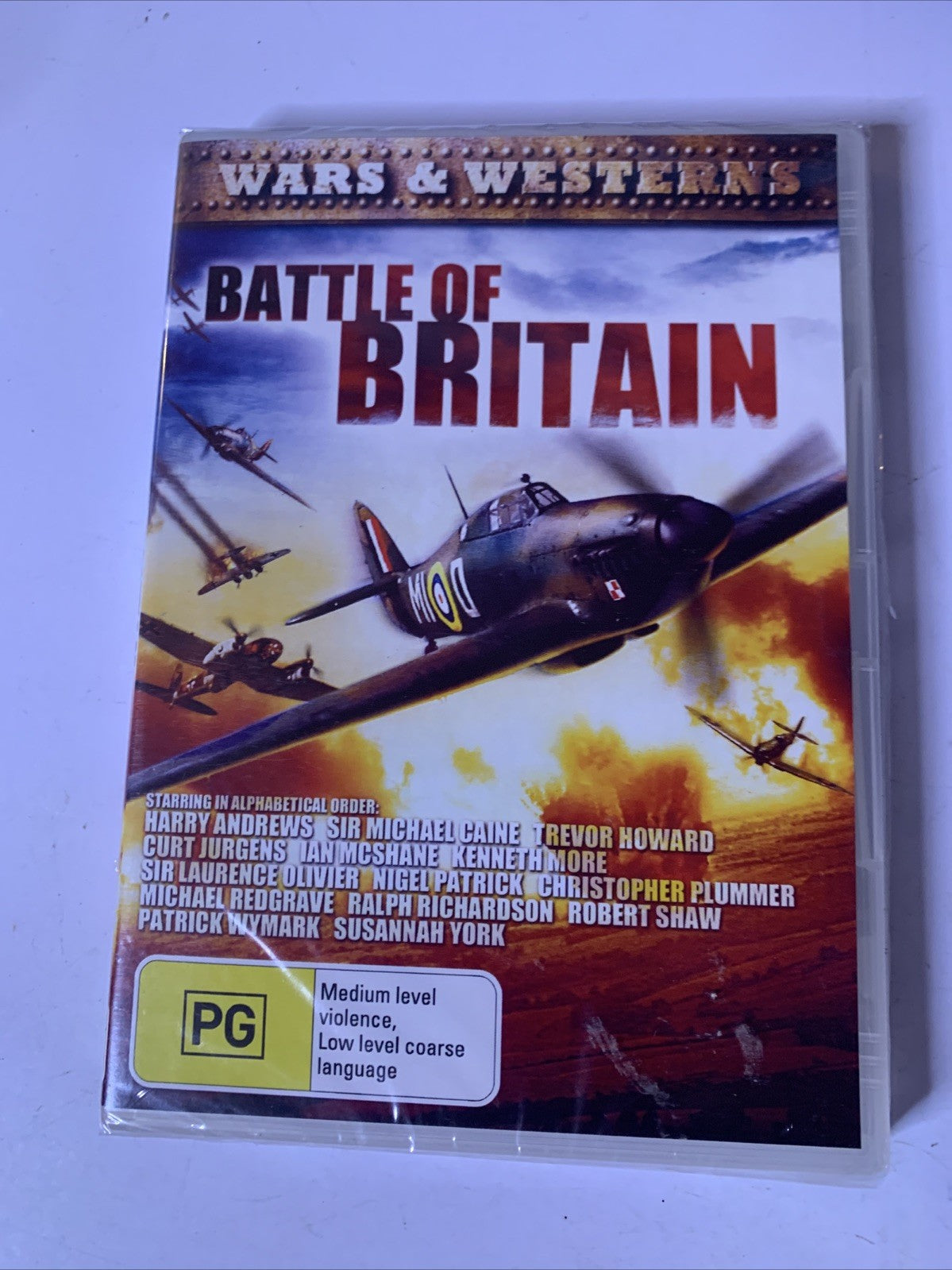 Battle Of Britain (DVD, 1969) Michael Caine, Sir Laurence Olivier Region 4 NEW