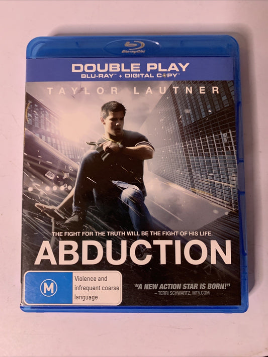 Abduction (Blu-ray, 2011) Taylor Lautner, Lily Collins Region B