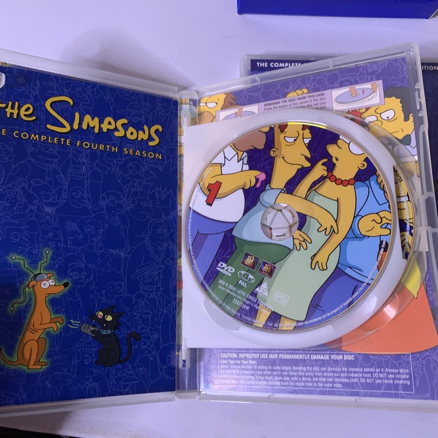 The Simpsons: Season 4 (DVD, 1992, 4-Disc Set) Region 4