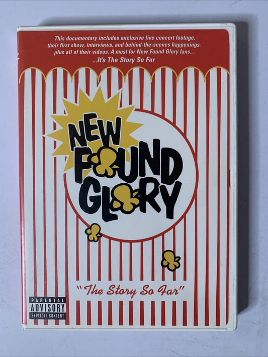 New Found Glory – The Story So Far (DVD, 2002) Region 1