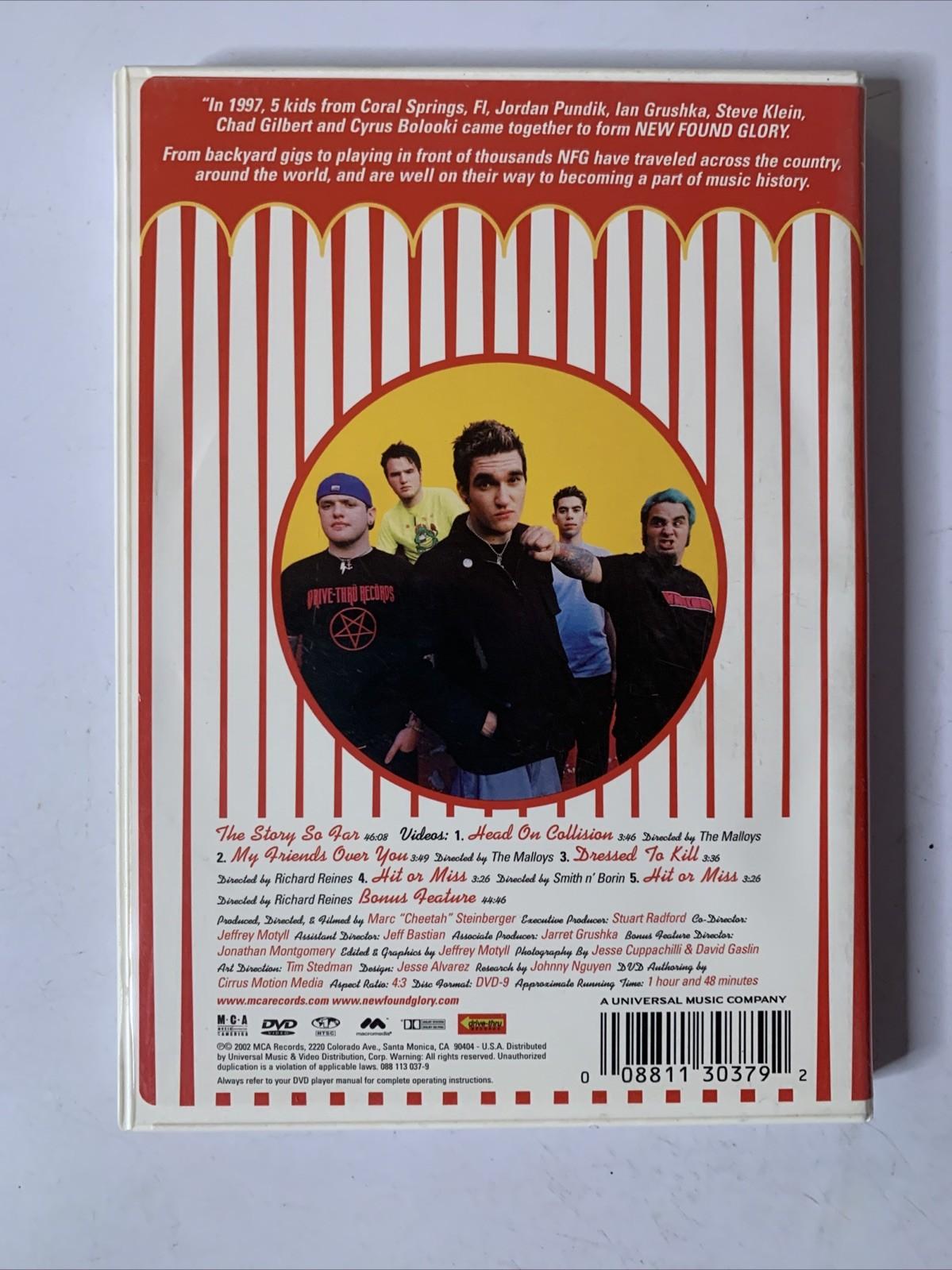 New Found Glory – The Story So Far (DVD, 2002) Region 1