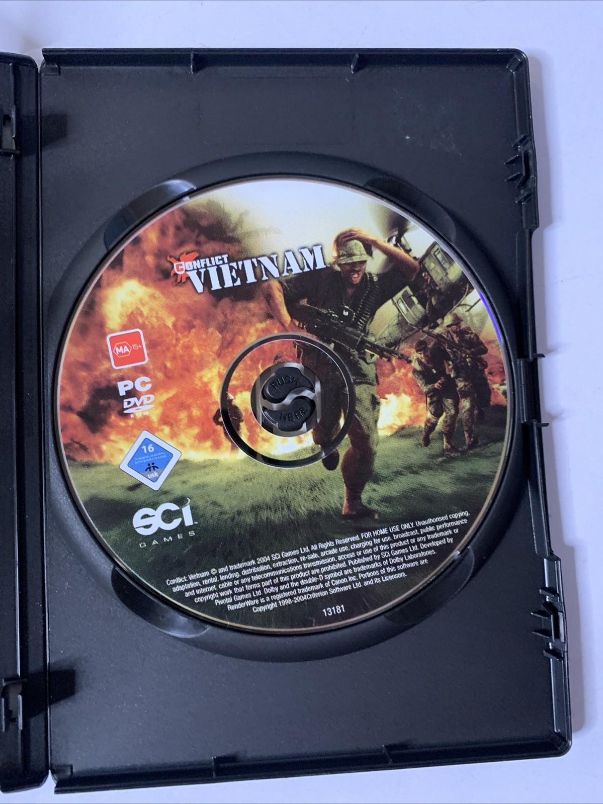 Conflict: Vietnam PC DVD Windows 2004 FPS Shooter Game