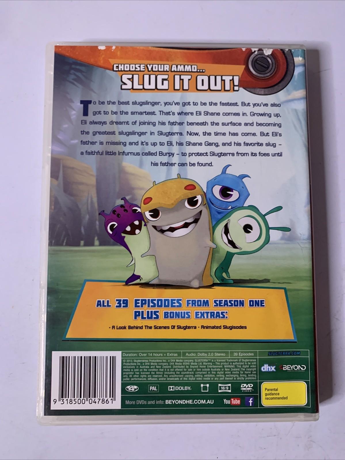 Slugterra: The Complete Season 1 (DVD, 2012, 6-DIscs) Animation Region 4