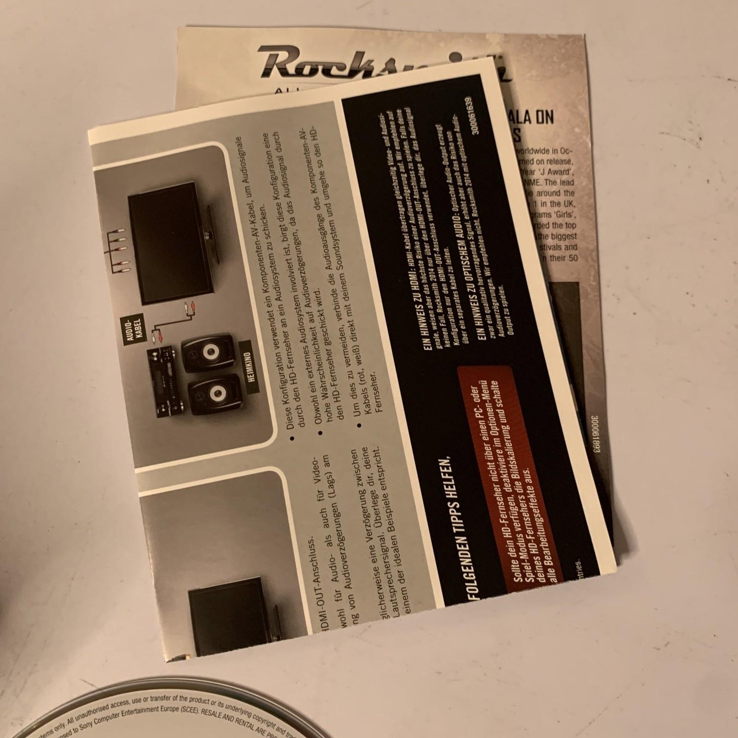 Rocksmith 2014 PS3 Playstation 3 Game