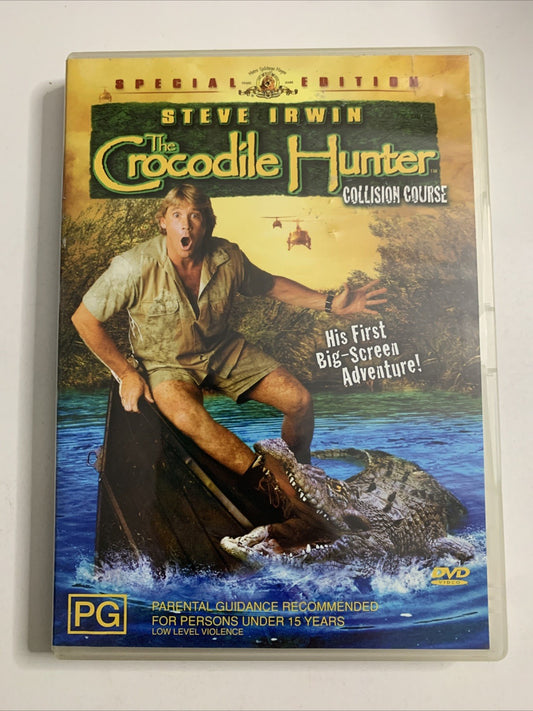 The Crocodile Hunter: Collision Course (DVD, 2002) Steve Irwin Region 4