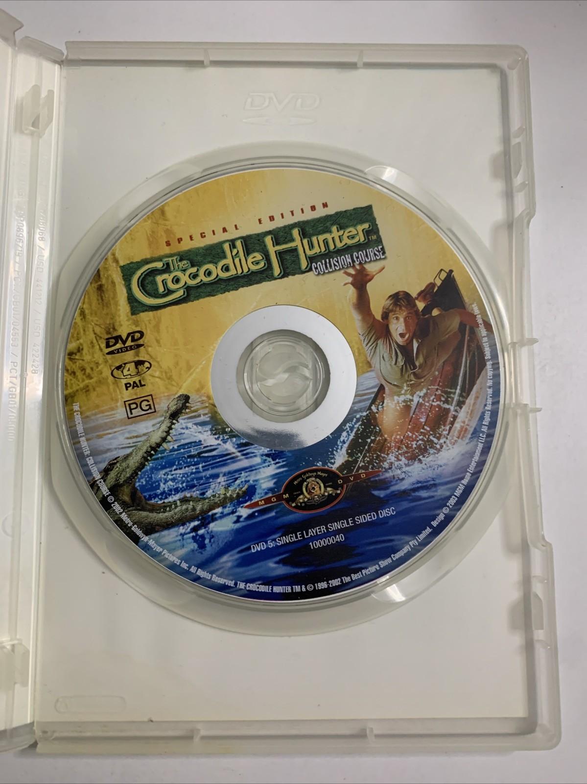 The Crocodile Hunter: Collision Course (DVD, 2002) Steve Irwin Region 4