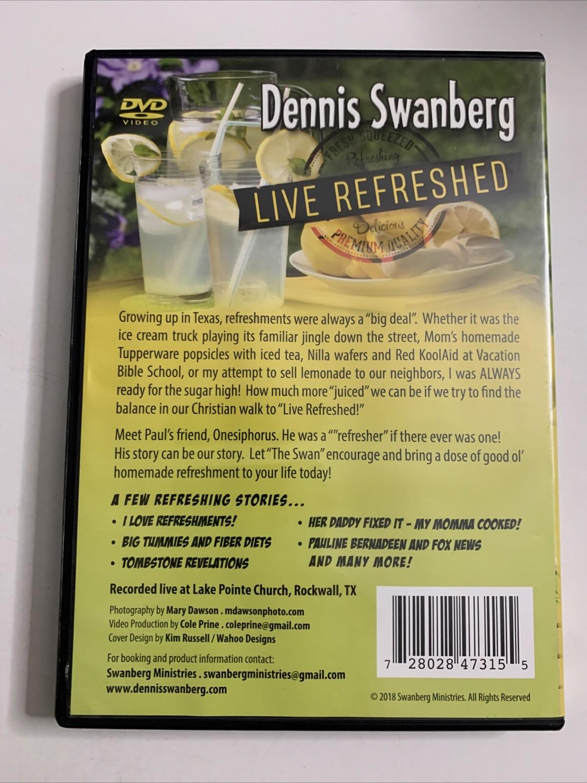 Dennis Swanberg Live Refreshed (DVD, 2018) Comedy All Regions