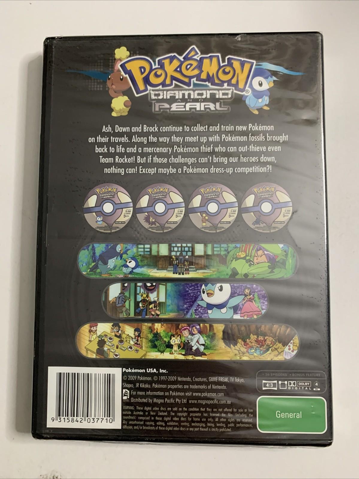 Pokemon Diamond And Pearl : Season 10 Collection 2 (DVD, 2009) Region 4 NEW