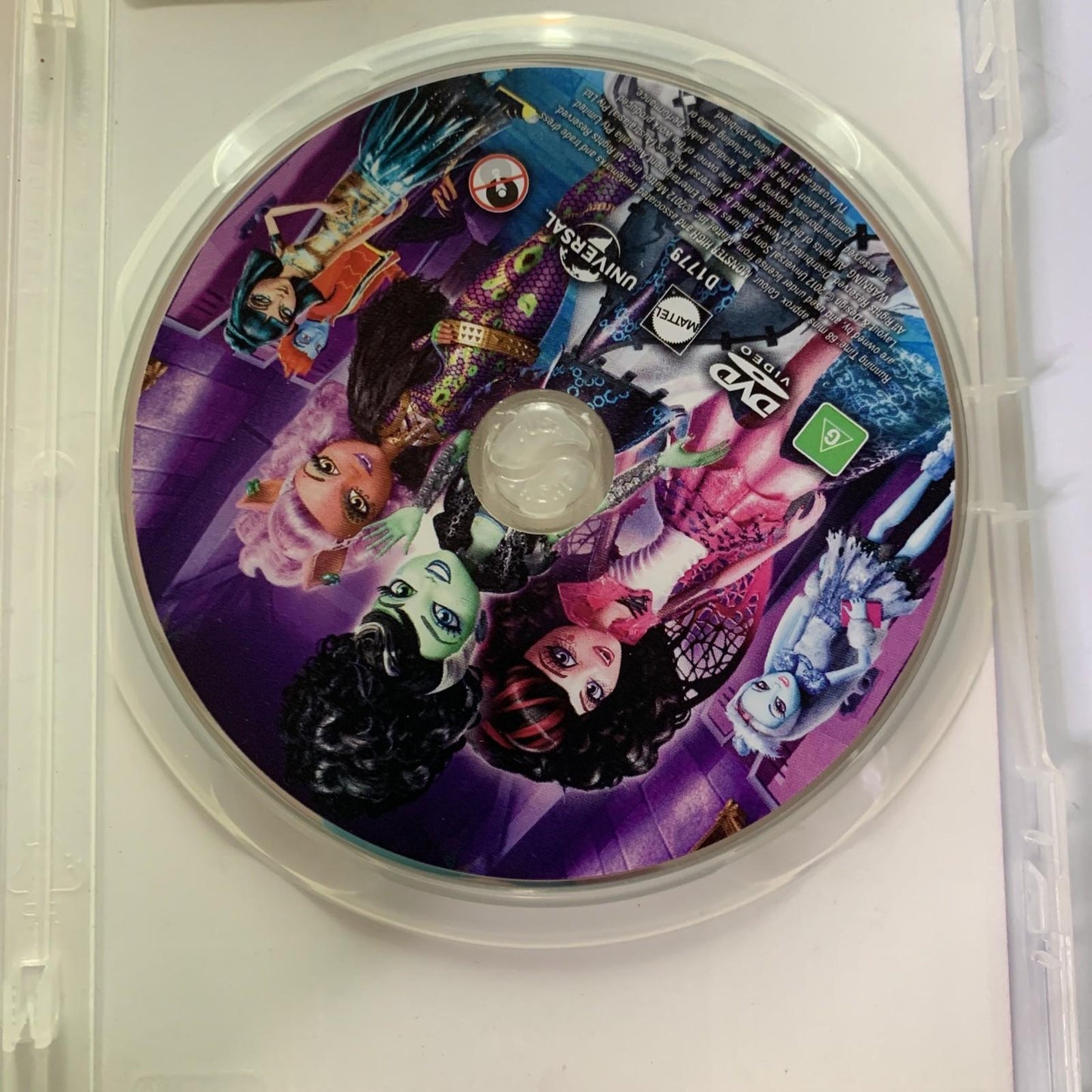 Monster High: Ghouls Rule (DVD, 2012) Animation Region 4 &2