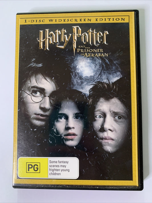 Harry Potter And The Prisoner of Azkaban (DVD, 2004) Region 4