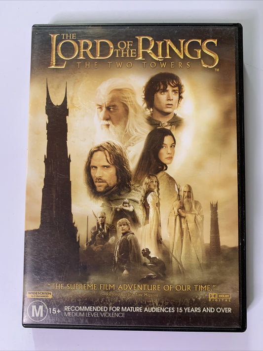 The Lord Of The Rings The Two Towers (DVD, 2002, 2-Discs) Region 4