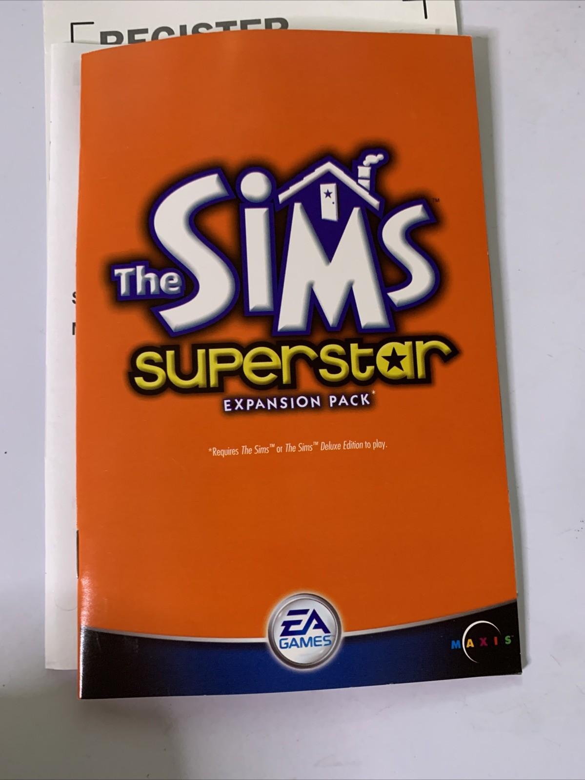 The Sims: Superstar Expansion Pack PC CD-ROM Game