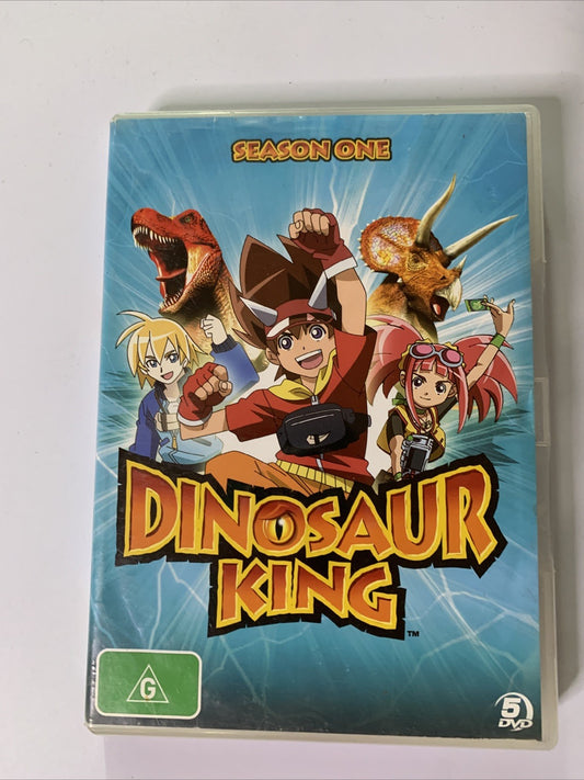 Dinosaur King : Season 1 (DVD, 2010) Region 4 *Missing 1 Disc