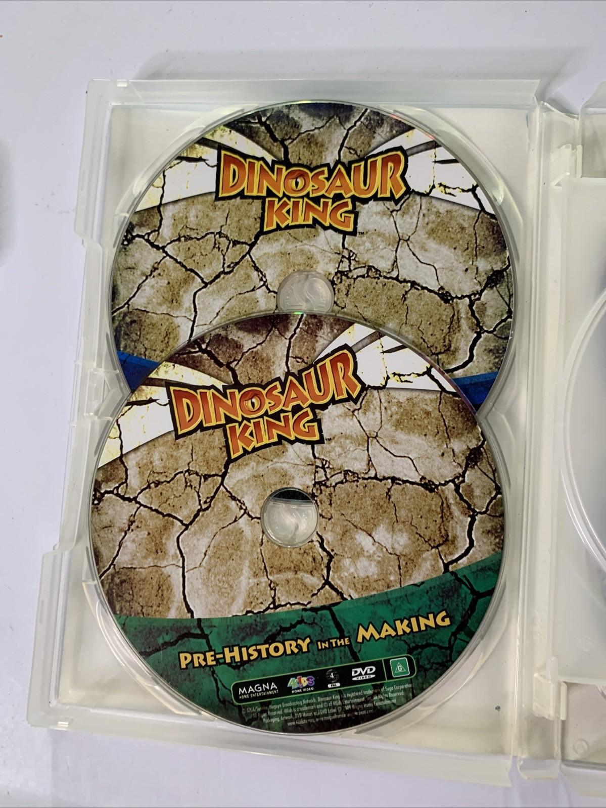 Dinosaur King : Season 1 (DVD, 2010) Region 4 *Missing 1 Disc