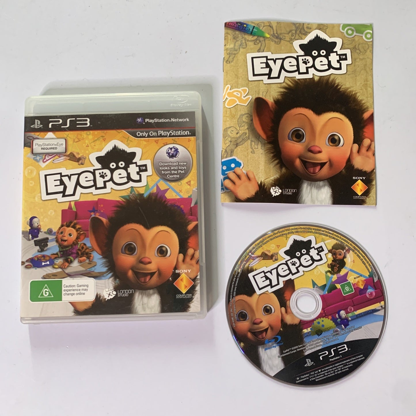 EyePet PS3 Sony PlayStation Game