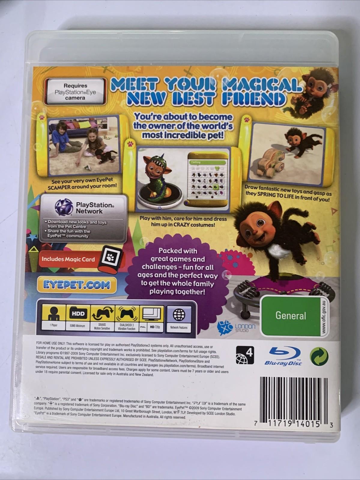 EyePet PS3 Sony PlayStation Game