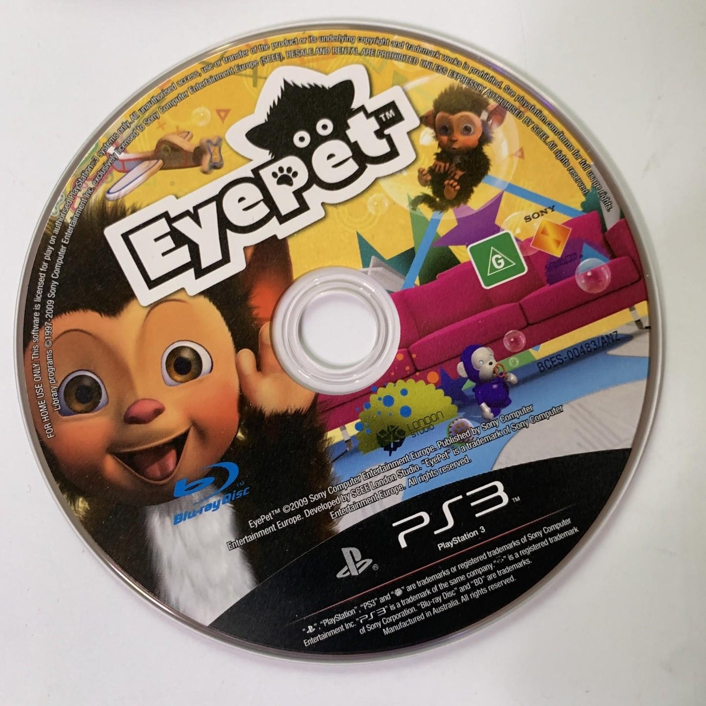 EyePet PS3 Sony PlayStation Game