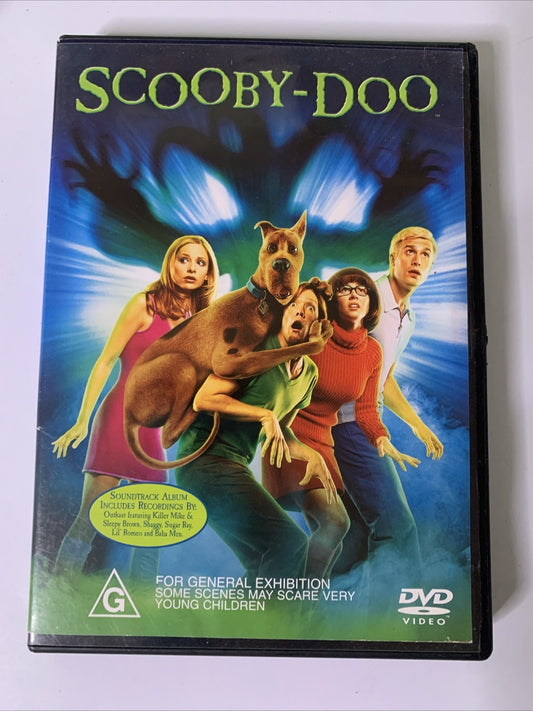 Scooby Doo The Movie (DVD, 2001) Sarah Michelle Gellar, Matthew Lillard Region 4