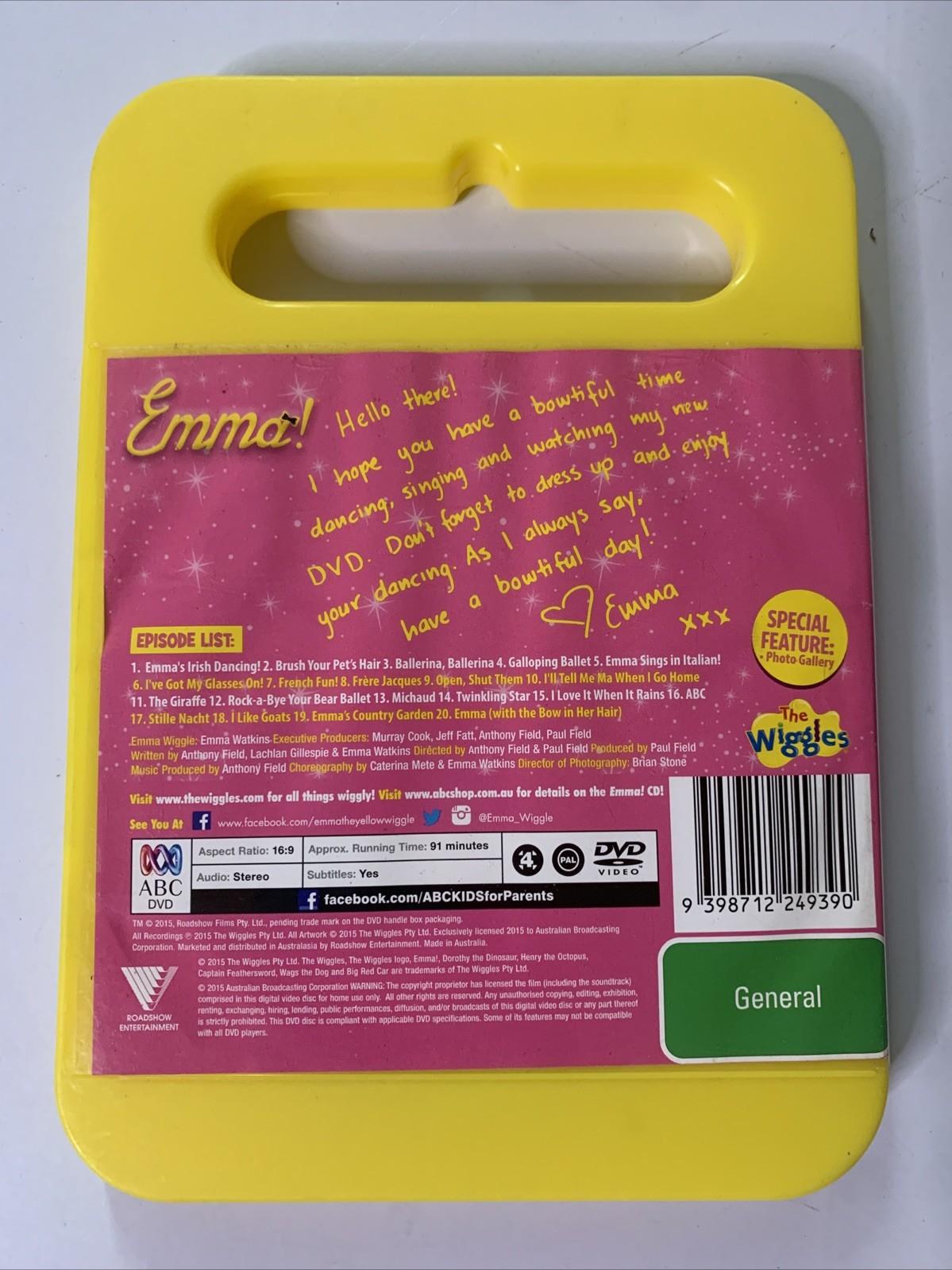 The Wiggles Emma! (DVD, 2015) ABC Region 4