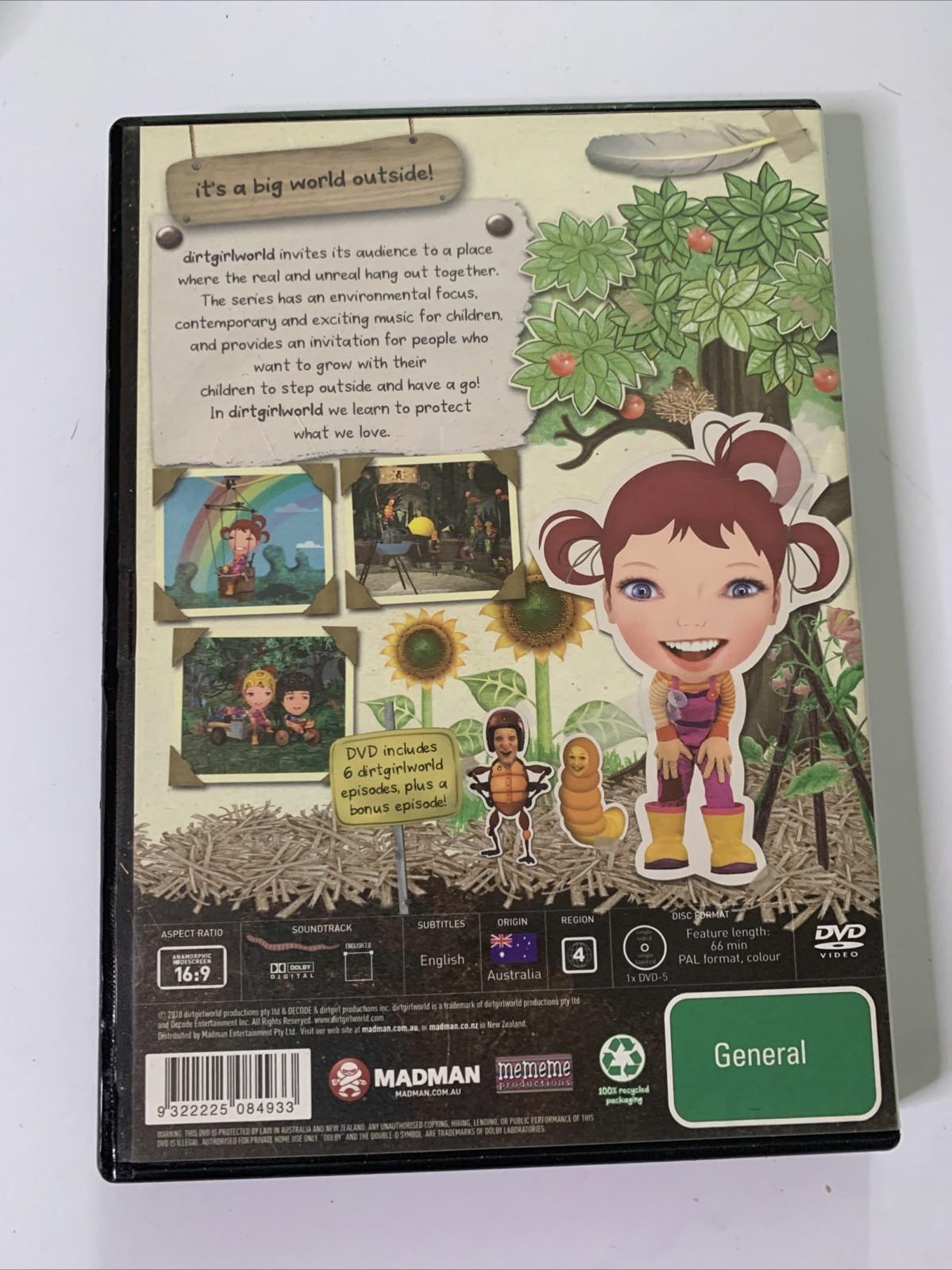 Dirtgirlworld: Go Get Grubby! Vol 1 (DVD, 2009) Animation Region 4