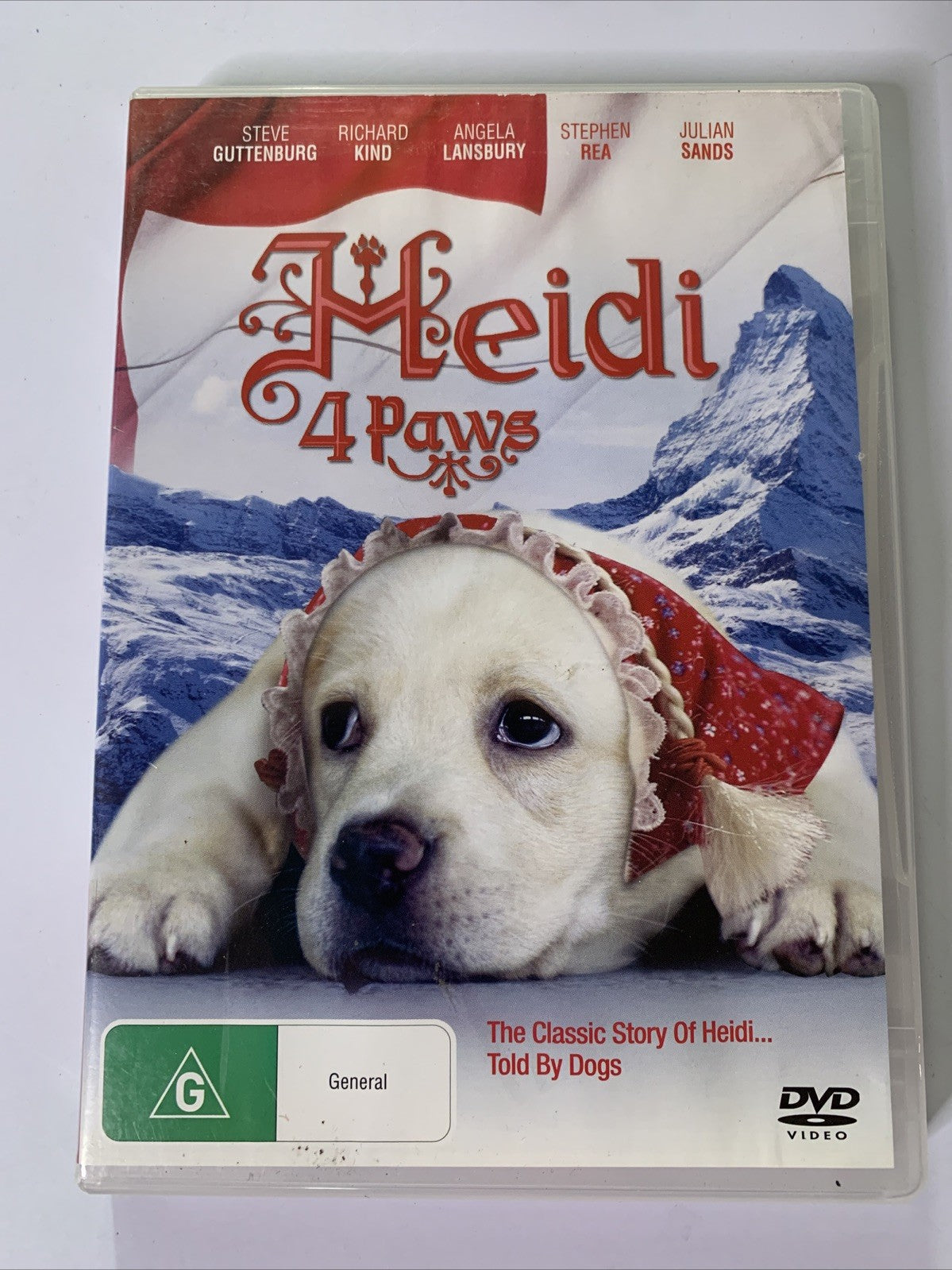 Heidi 4 Paws (DVD, 2009) Angela Lansbury, Steve Guttenburg Region 4