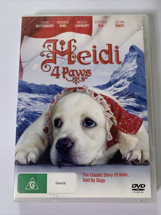 Heidi 4 Paws (DVD, 2009) Angela Lansbury, Steve Guttenburg Region 4