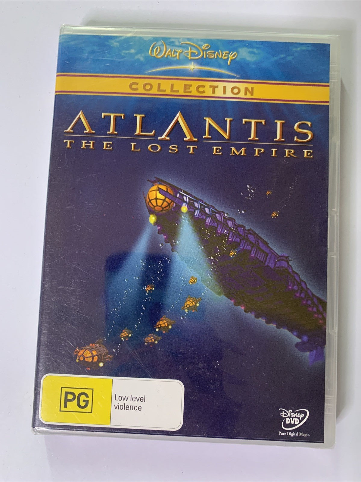 Atlantis: The Lost Empire (DVD, 2001) Disney Animated Film Region 4 NEW